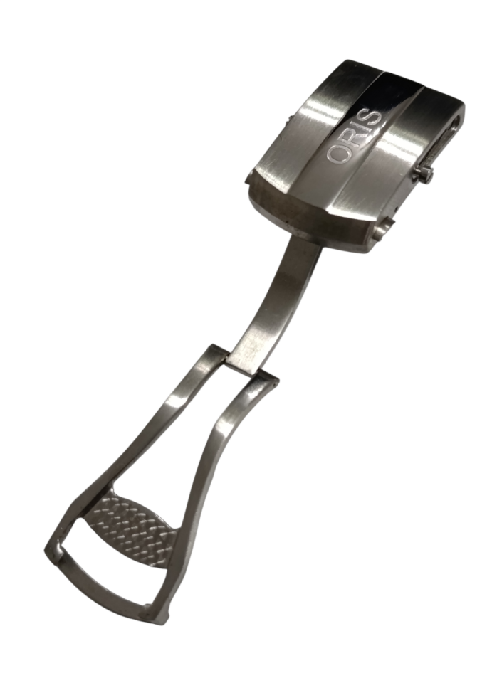 Oris 25mm Silikon Kordon İçin Çelik Kilit