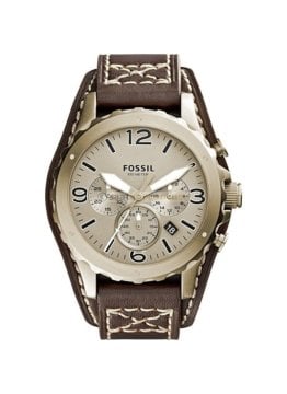 Fossil jr1495 22mm Kahverenk Deri Saat Kordonu