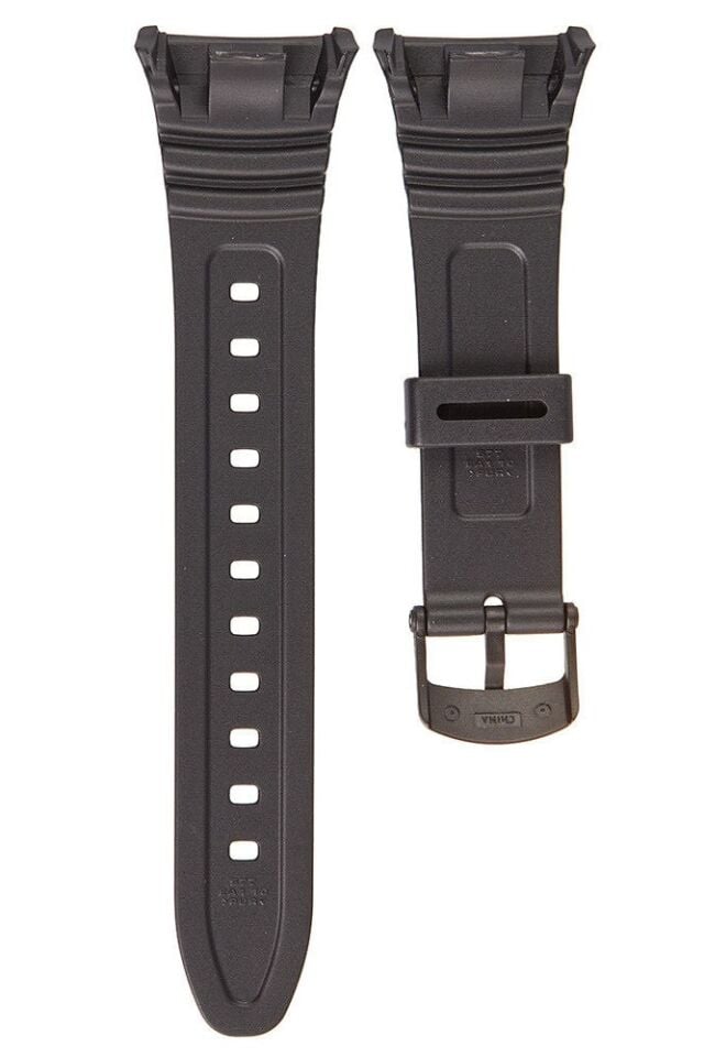 Casio w 96 h Uyumlu Siyah Silikon Saat Kordonu
