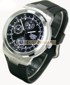 Casio Ef 305 Uyumlu Siyah Silikon Saat Kordonu