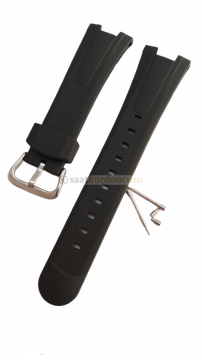 Casio Ef305 Uyumlu Siyah Silikon Saat Kordonu