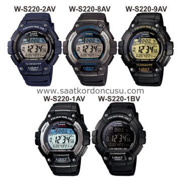 Casio MCW 110 H Orjinal Silikon Kordon
