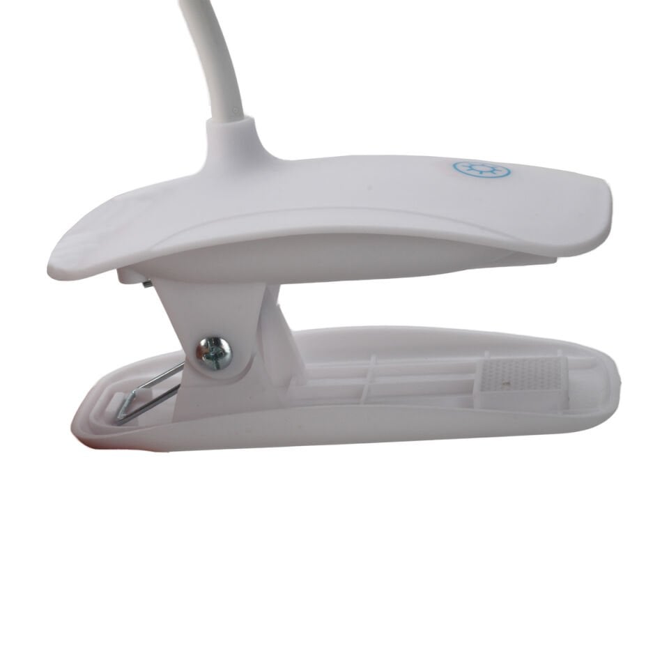 AVEC AV-7221 MASA KENARI KLİPSLİ USB ŞARJLI MASA LAMBASI