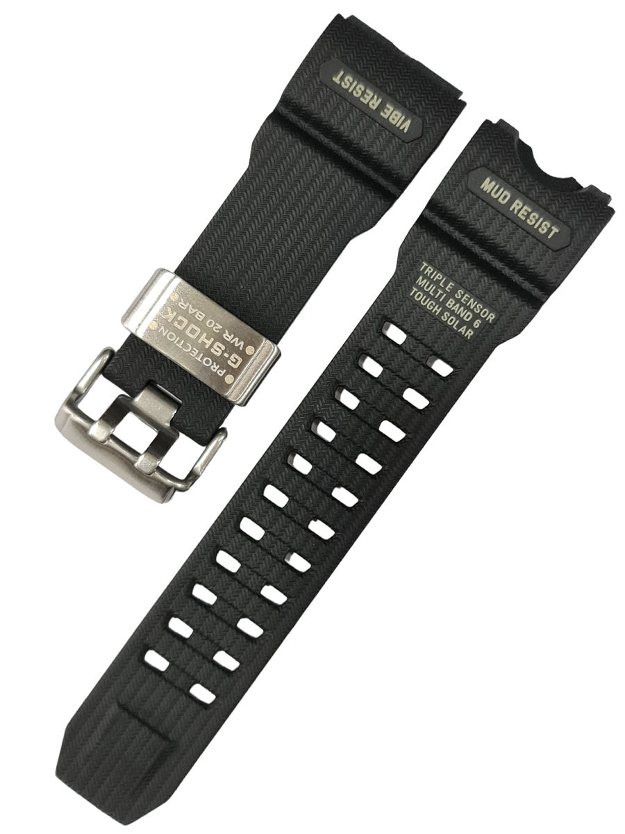 Casio G Shock gwg1000 1adr Siyah Silikon Saat Kordonu