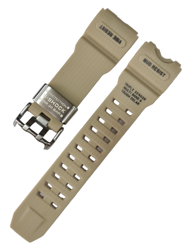 Casio G Shock gwg1000 Bej Renk Silikon Saat Kordonu