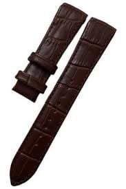 Seiko Premier snq149 Uyumlu Kahverenk Deri Saat Kordonu