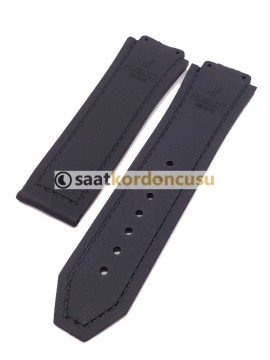 Hublot Big Bang Gri Tekstil Yüzeyli Silikon Kordon