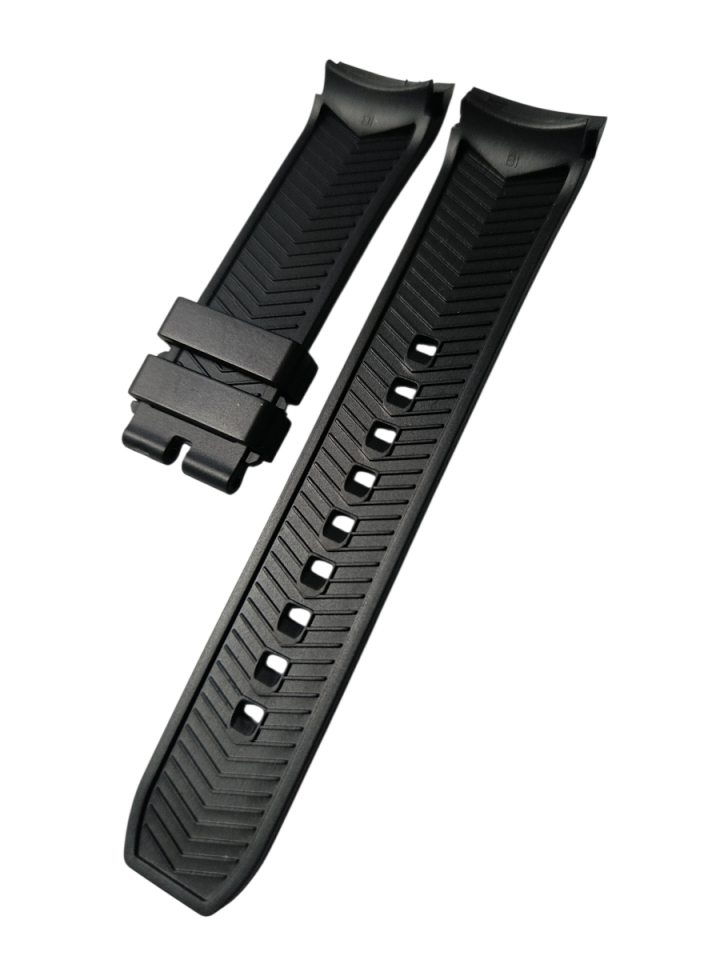TAG Heuer Red Bull Racing Siyah Silikon Saat Kordonu