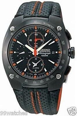 Seiko Sportura Sna595p Turuncu Deri Saat Kordonu