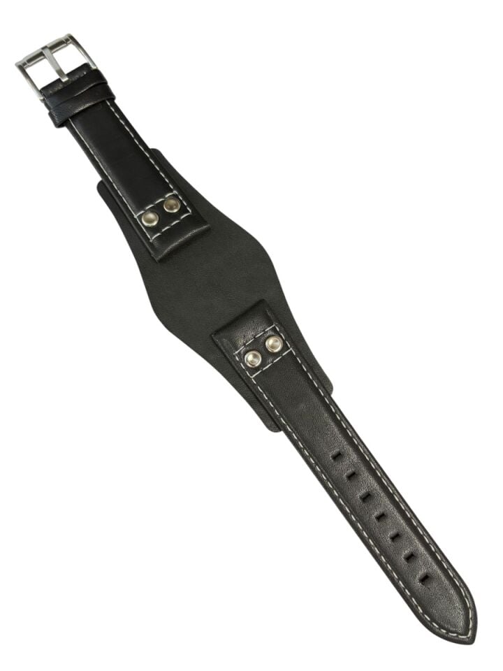 Fossil ch2564 Siyah Deri Saat Kordonu