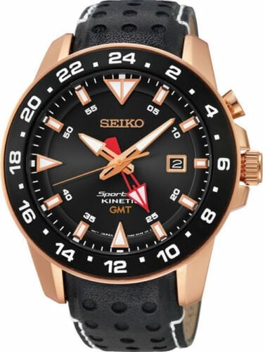 Seiko sun028p Sportura Uyumlu Deri Saat Kordonu