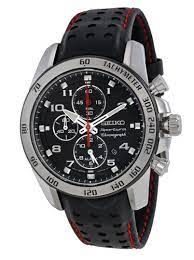 Seiko Snae65P1 Sportura Siyah Deri Saat Kordonu