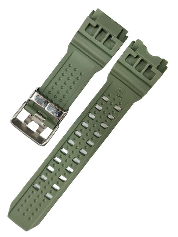 Casio gwg1000 1A3 Yeşil Silikon Saat Kordonu YAN SANAYİ ÜRÜN