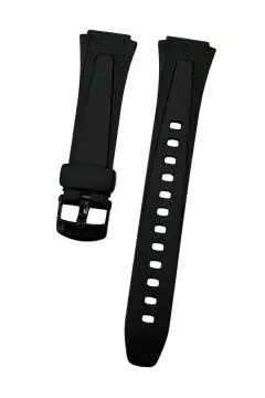 Casio W 752 Uyumlu Siyah Silikon Saat Kordonu