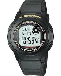 Casio f 200w Siyah Silikon Saat Silikon Kordonu