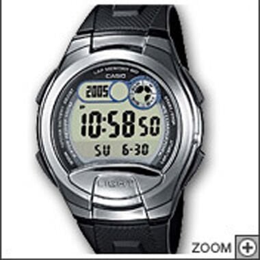 Casio W 752 Uyumlu Siyah Silikon Saat Kordonu