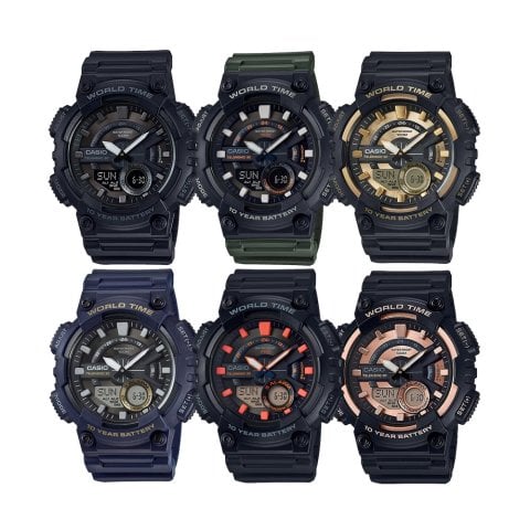 Casio w 735h w 736h AEQ 110W Orjinal Silikon Kordon