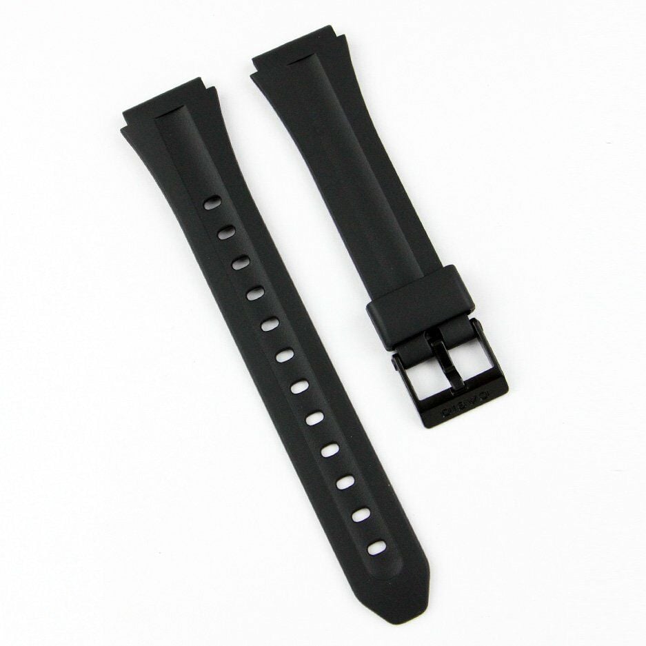 Casio f 201wa Siyah Silikon Saat Silikon Kordonu