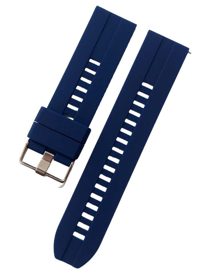 Huawei Watch Gt2 Kordon Gt Gt3 Pro 22mm Mavi Silikon Kordon