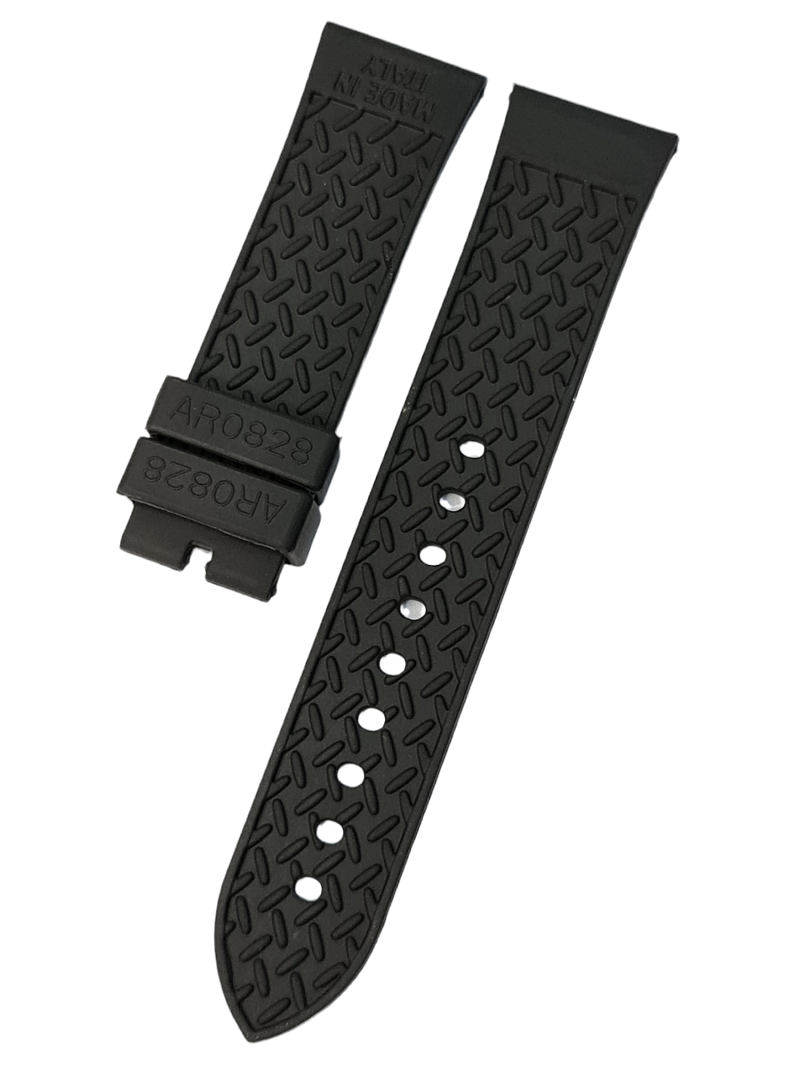 Emporio Armani ar0584 Uyumlu Siyah Silikon Kordon