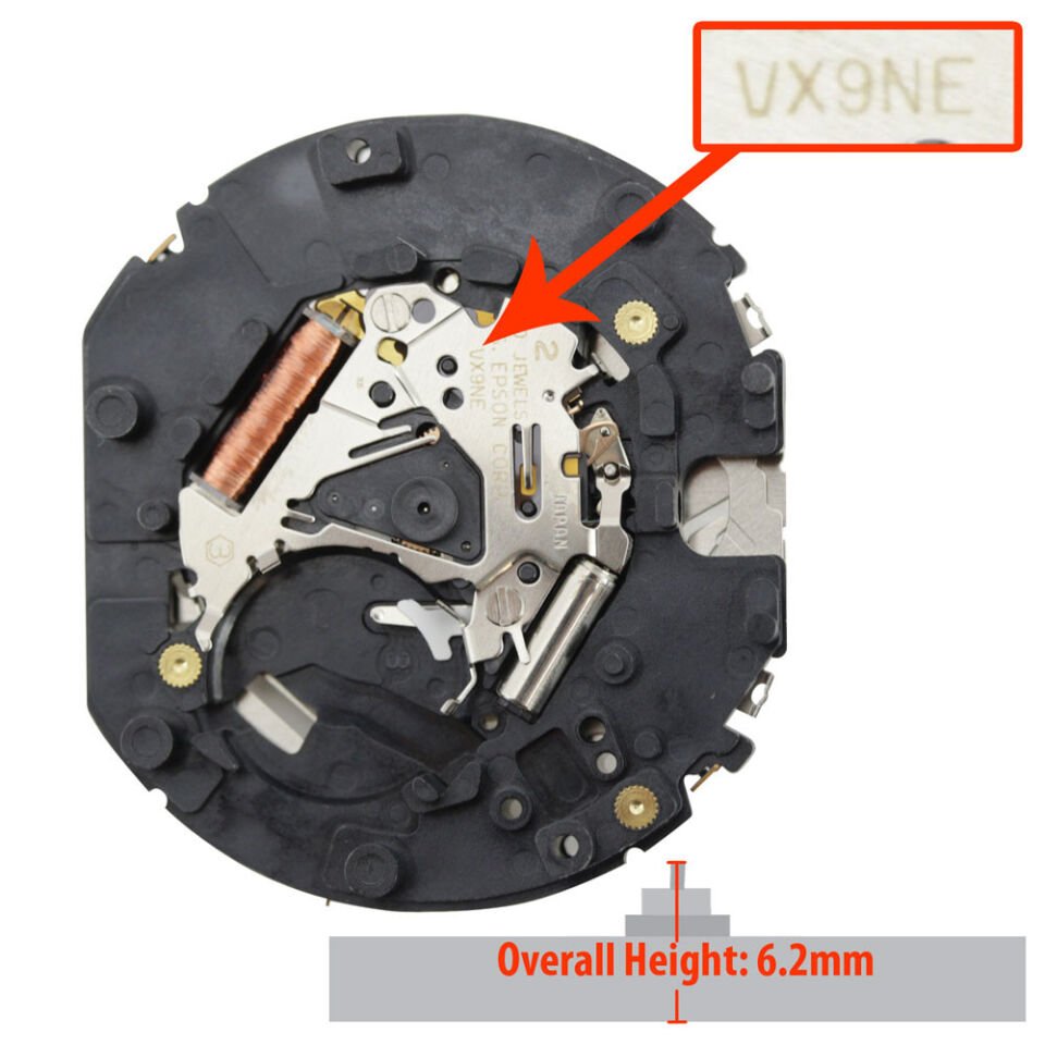 Seiko Epson VX9NE Takvim Fonksiyonlu Kol Saati Makinası