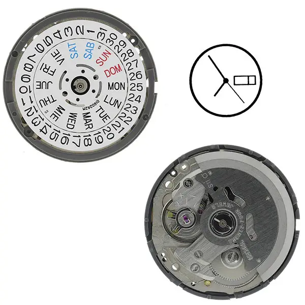 Seiko 4R 36 Epson NH 36 Otomatik Kol Saati Makinası