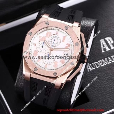 Audemars Piguet Lebron james Siyah Silikon Kordon