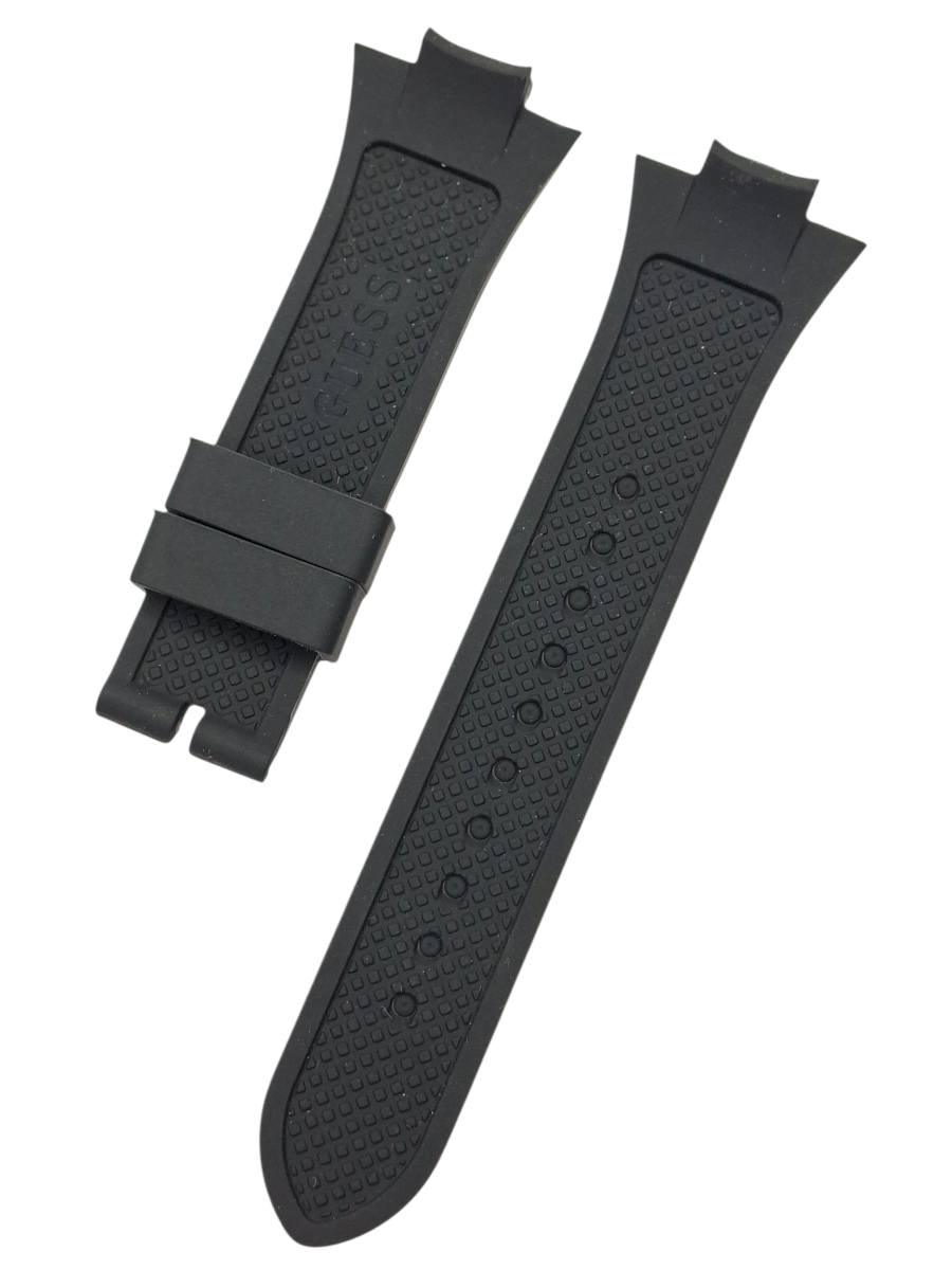 Guess Bayan W0149L3 Modeli Siyah Silikon Saat Kordonu