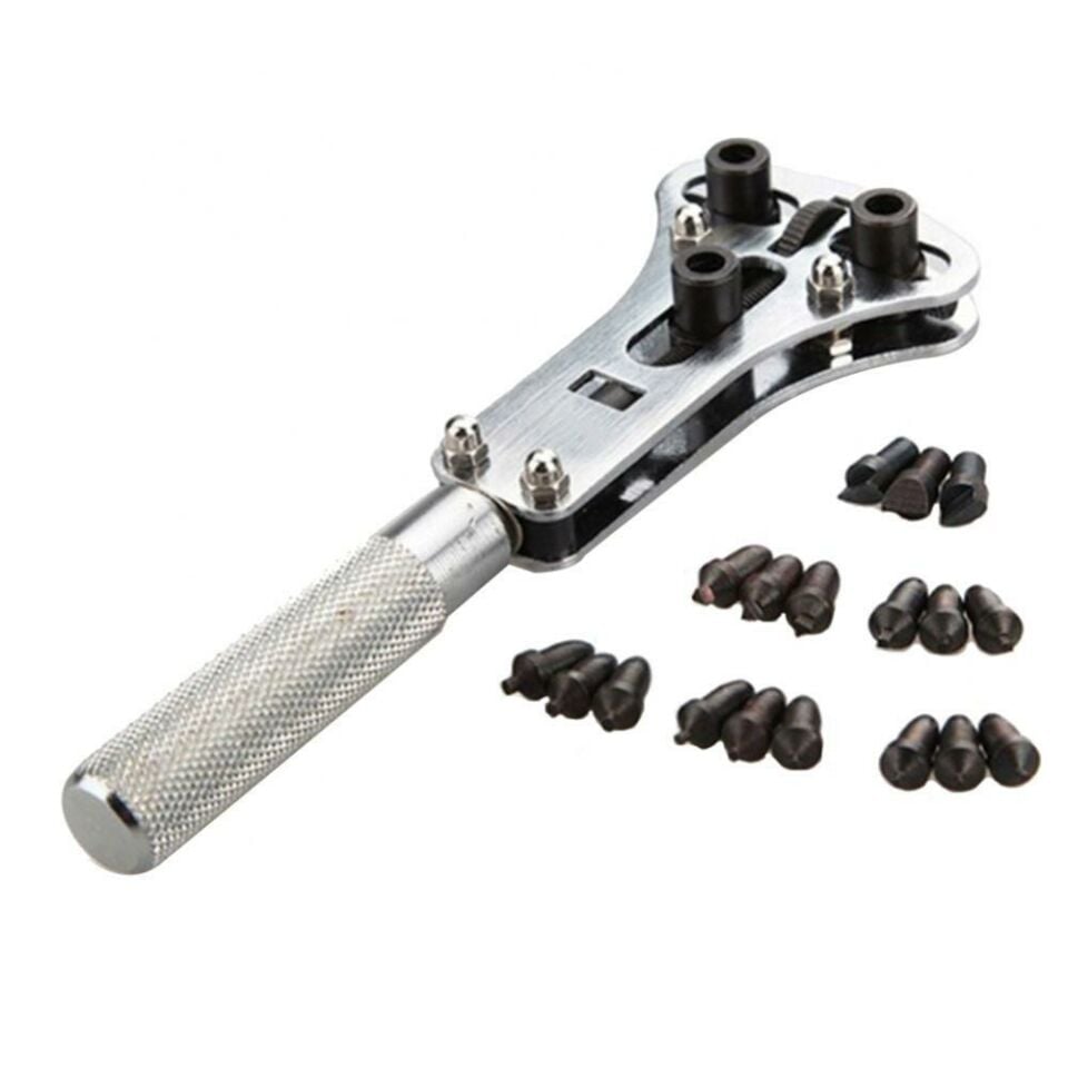 Üçlü Saat Kapağı Açma Anahtarı Orta Boy