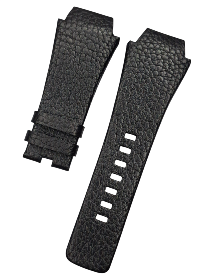 Diesel dz1266 Uyumlu Siyah Deri Saat Kordonu