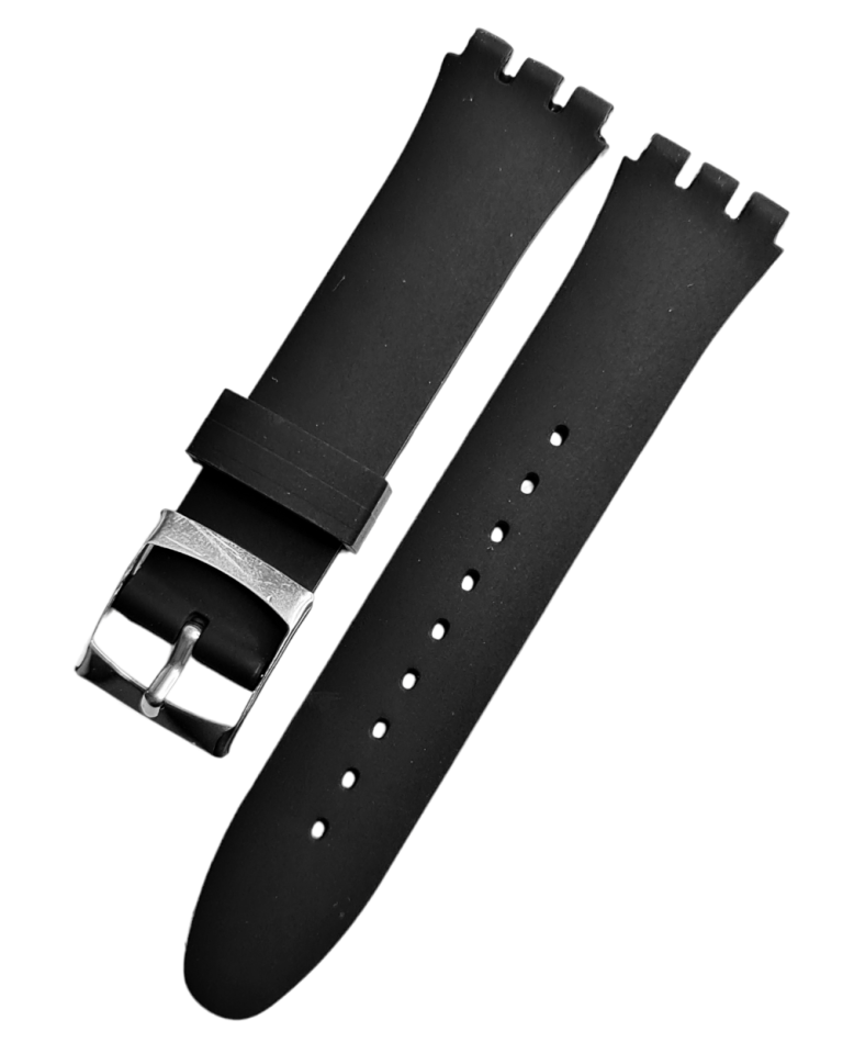 Swatch Uyumlu 19mm Silikon Saat Kordonu