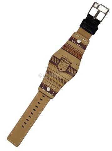 Fossil JR1156 Siyah Deri Saat Kordonu