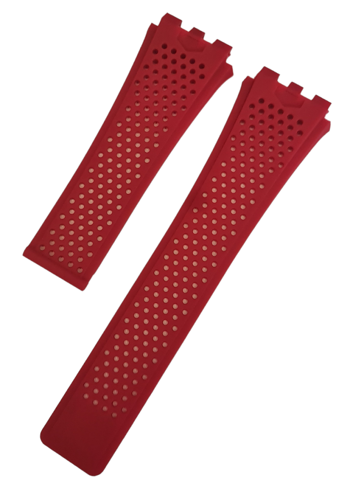 Tag Heuer Mexico Edition Kırmızı Silikon Saat Kordonu