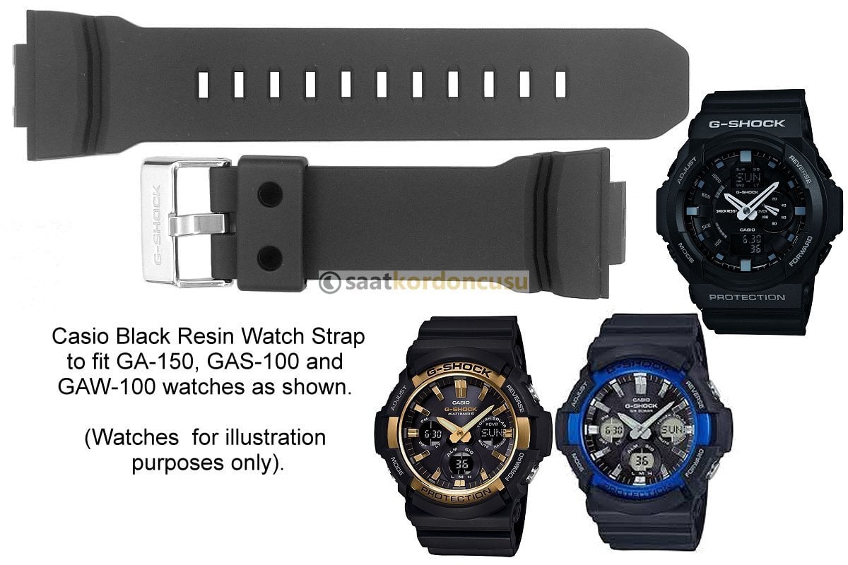 Casio ga200 ga150 gas100 gaw100 Orjinal Silikon Kordon