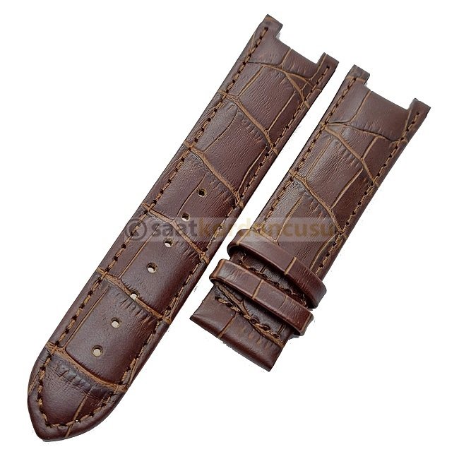 Guess Collection GCX65007g1s Uyumlu Kahverenk Deri Kordon