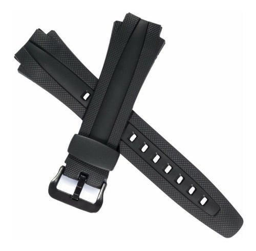 Casio AQ160 AQ161 AQ163 Siyah Silikon Saat Kordonu