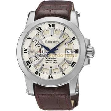 Seiko Premier Srg013p1 Uyumlu Kahverenk Deri Saat Kordonu