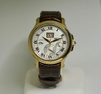 Seiko Premier 7d48 0aa0 20mm Kahverenk Deri Saat Kordonu