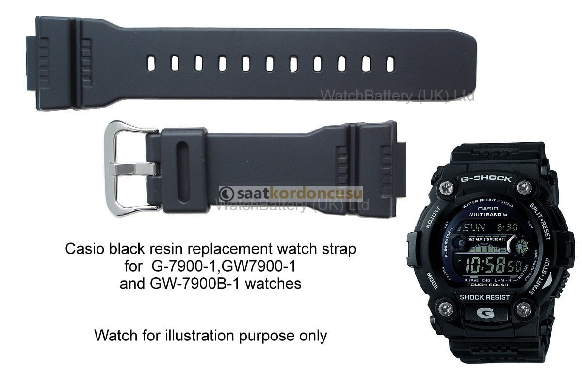 CASİO G shock g7900 Orjinal Silikon Kordon