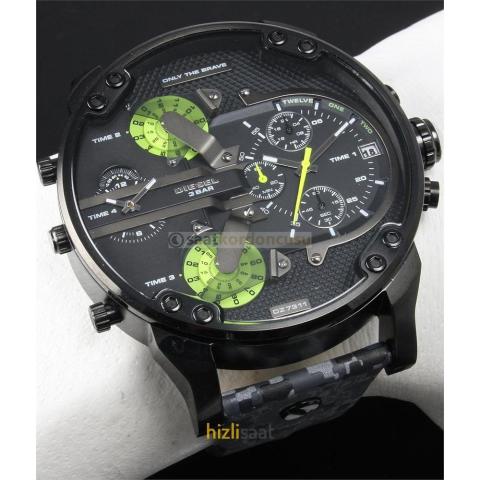Diesel dz7311 28mm Askeri Desen Saat Kordonu