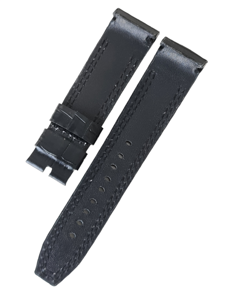 Seiko Kinetic Direct Drive srx009p2 Siyah Deri Saat Kordonu