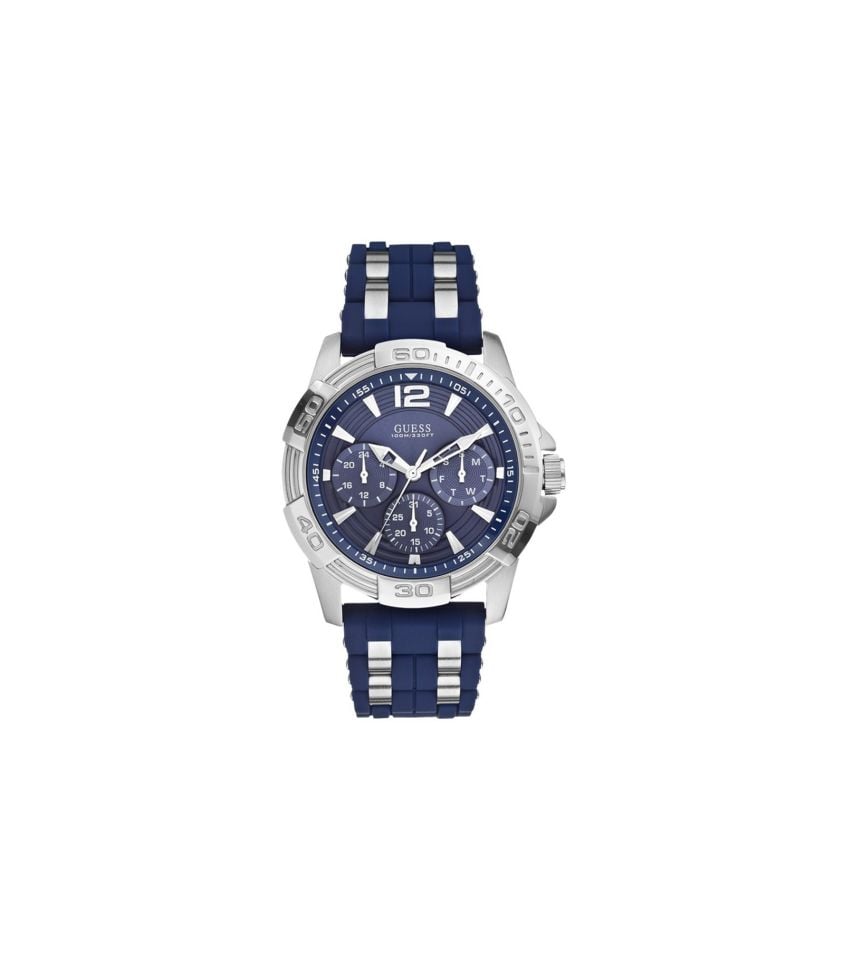 Guess Guw0366g2 Modeli Lacivert Silikon Saat Kordonu