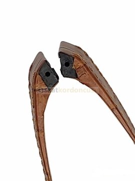 Cartier Santos 24.5mm Genişlikte Taba Deri Saat Kordonu