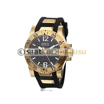 invicta 6255 Uyumlu Siyah Silikon Kordon