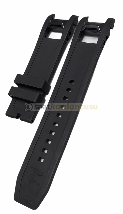 invicta 6255 Uyumlu Siyah Silikon Kordon