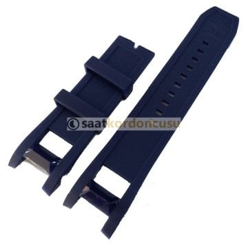 Invicta 6254 Uyumlu Lacivert Silikon Kordon
