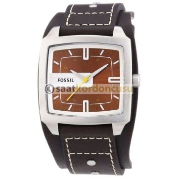 Fossil JR9990 Uyumlu Kahverenk Deri Kordon