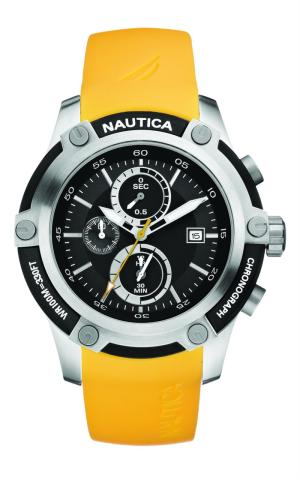 Nautica A16561G Sarı Renk Silikon Saat Kordonu