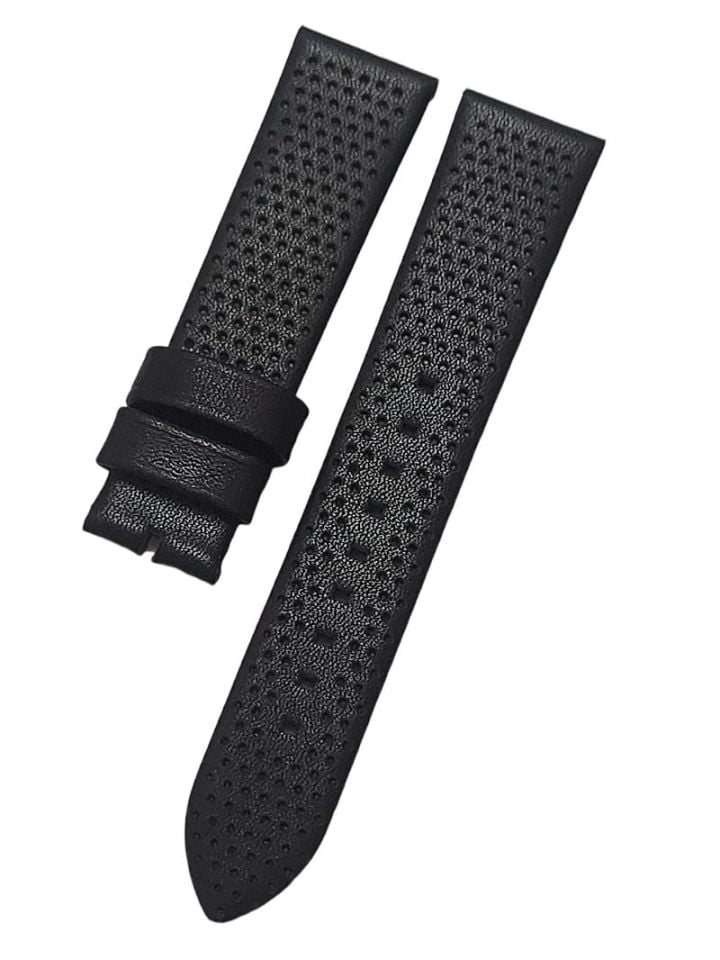 Emporio Armani AR1737 Uyumlu Siyah Deri Saat Kordonu