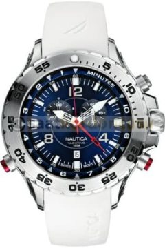 Nautica a31504g Beyaz Renk Silikon Saat Kordonu